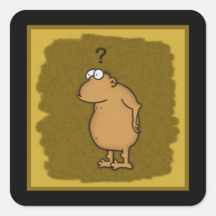 Stickers Ape Cartoon