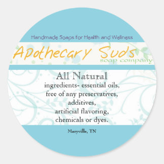 Stickers Apothecary Suds II