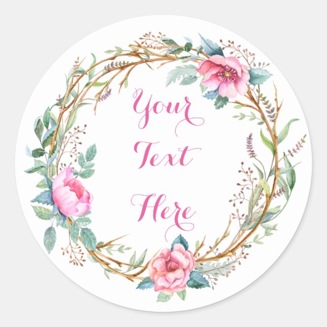 Stickers aquarelle (Devant)