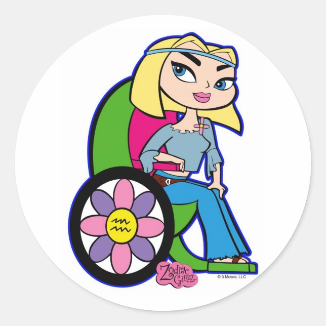 Stickers Aquarius (Devant)