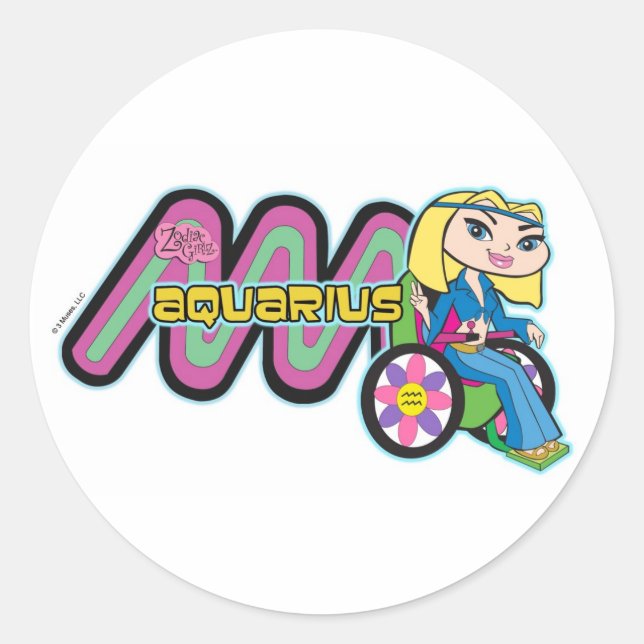 Stickers Aquarius (Devant)