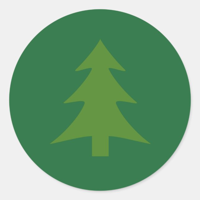 Stickers Arbre Verte (Devant)