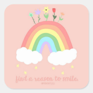 Stickers arc-en-ciel