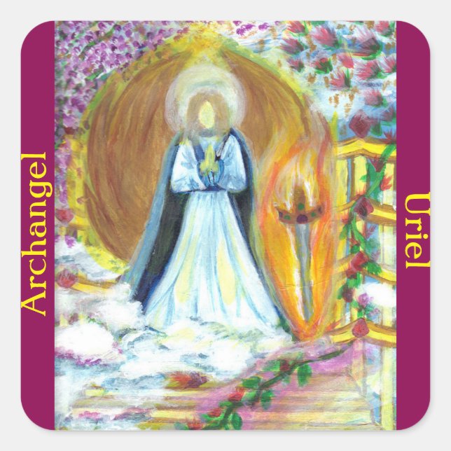 Stickers Archangel Uriel (Devant)