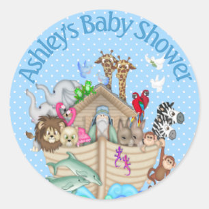 Stickers Arche de Noah pour les invitations