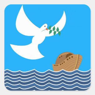 Stickers Arche et Dove de Noah