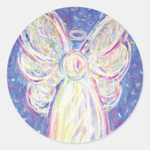 Stickers Art Decal Angel de nuit étoilé