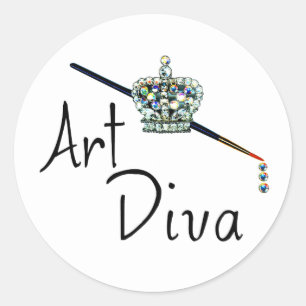 Stickers "Art Diva"