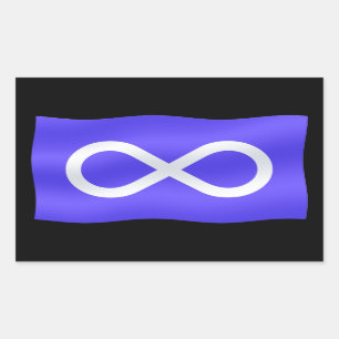 Stickers Art Drapeau Metis Premières nations Stick