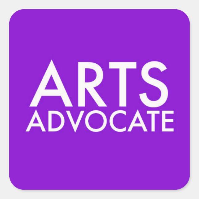 Stickers Arts Advocate (Devant)