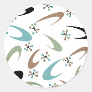 Stickers Atomique du milieu du siècle