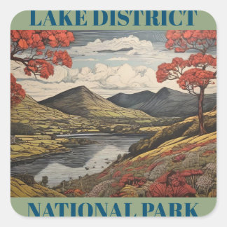 Stickers attractifs avec scène Lakeland