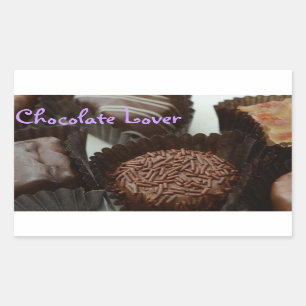Stickers avec design au chocolat