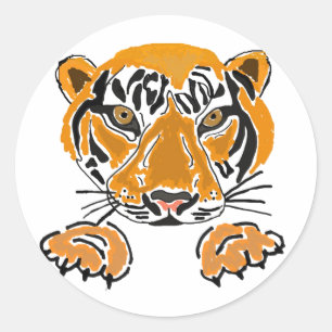 Stickers AZ- Tigres et pattes