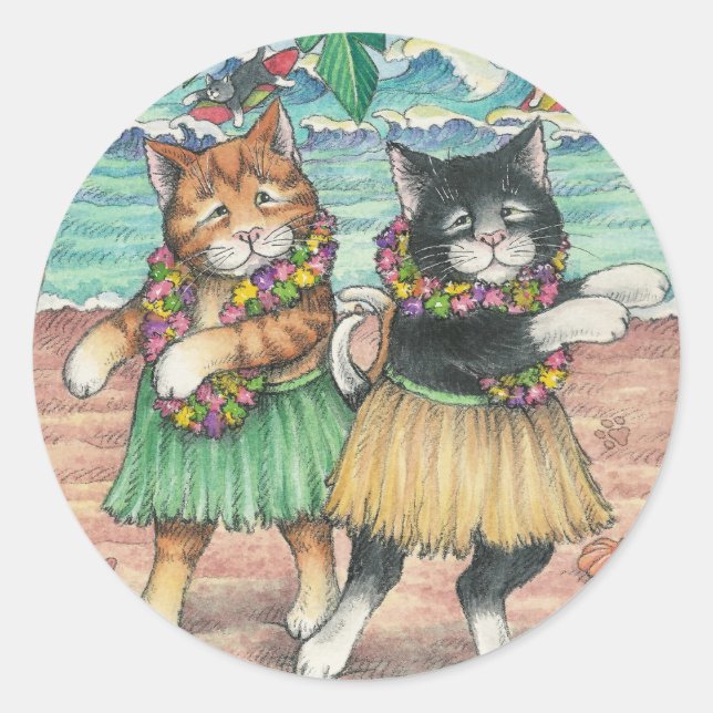 Stickers B & T #10 Hula (Devant)