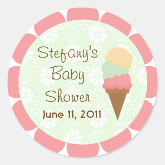 Stickers baby shower