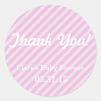 Stickers Baby shower Merci