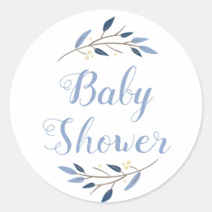 Stickers Baby shower personnalisés