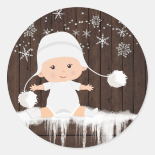 Stickers Baby shower Snowflake