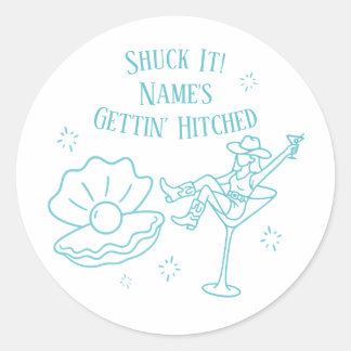 Stickers Bachelorette Coastal Cowgirl