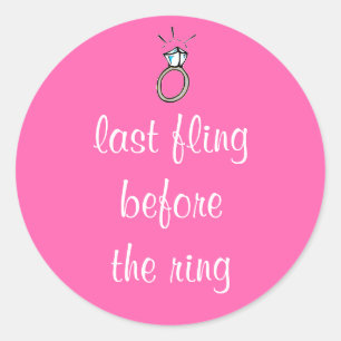 Stickers Bachelorette Party