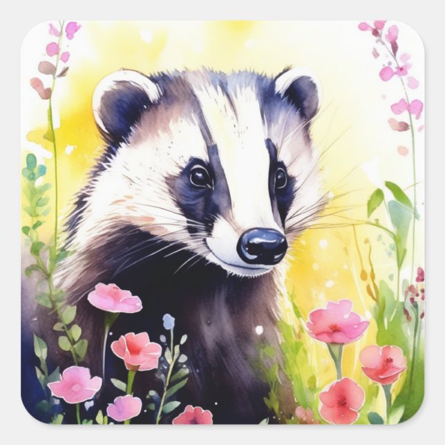 Stickers Badger (Devant)