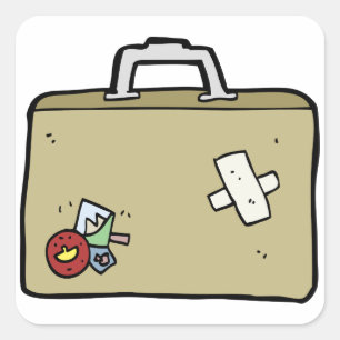 Stickers bagage à cliquet