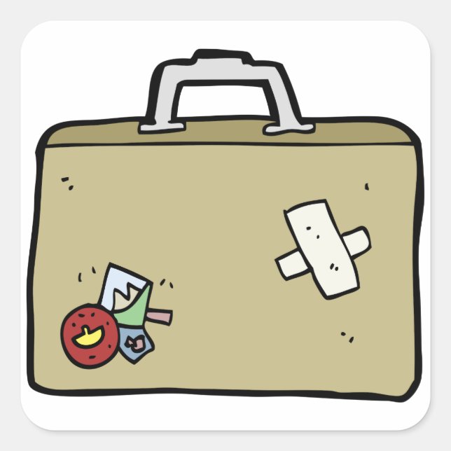 Stickers bagage à cliquet (Devant)