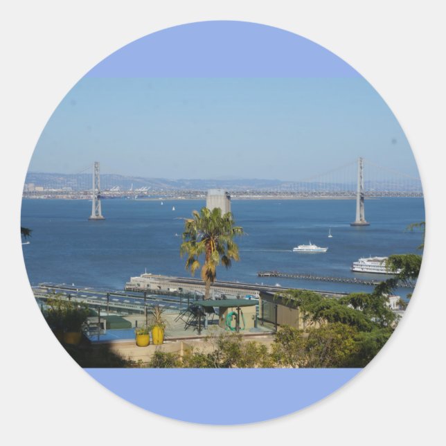 Stickers Baie de San Francisco #2 (Devant)
