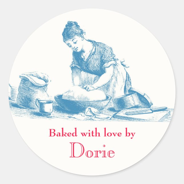 Stickers Baked with Love (Devant)