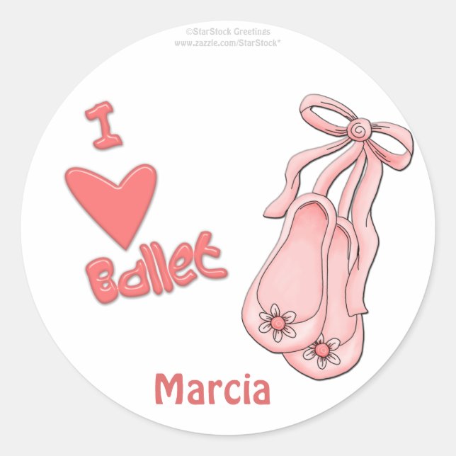 Stickers Ballet (Devant)