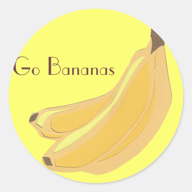 Stickers banane (Devant)