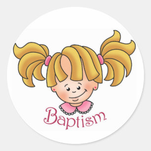 Stickers Baptême