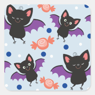 Stickers Bats d'Halloween