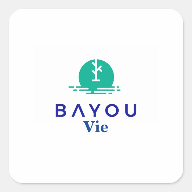 Stickers Bayou Vie (Devant)