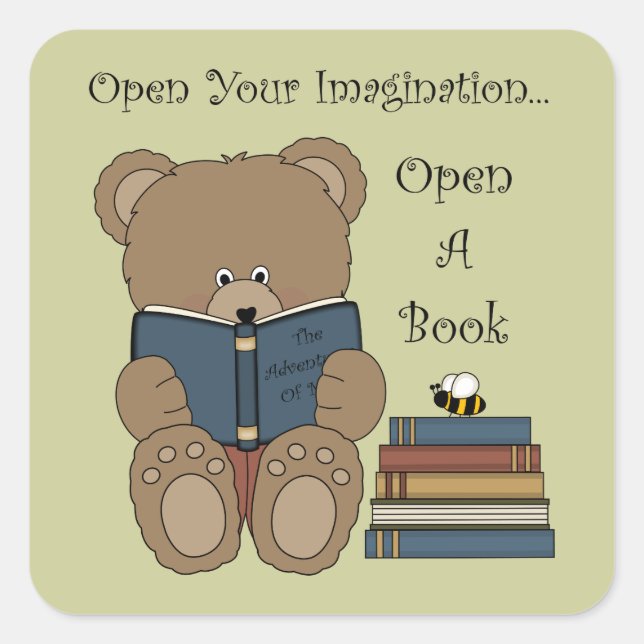 Stickers Bear de l'école mignonne (Devant)