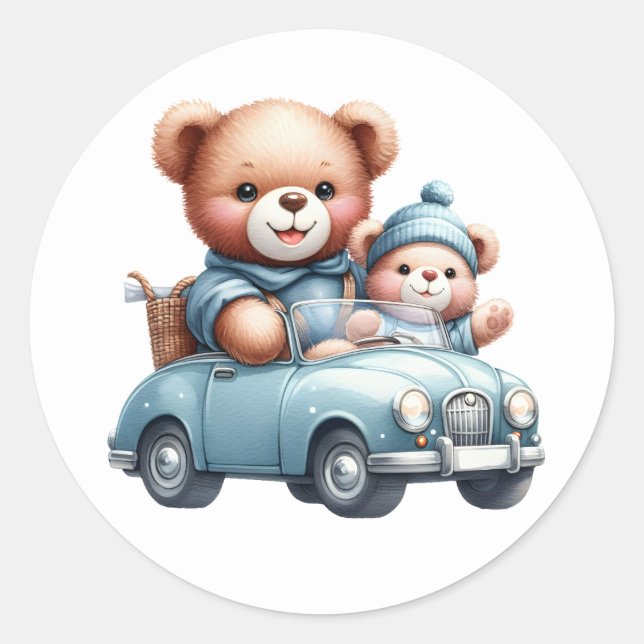 Stickers bébé garçon (Devant)
