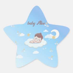 Stickers bébé personnalisés - Dreamy & Personnalis
