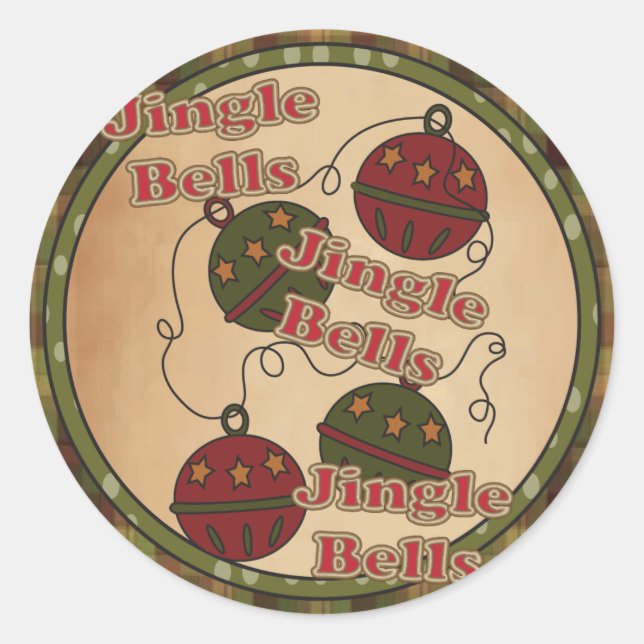 Stickers Bell Jingle (Devant)
