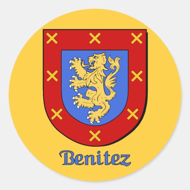 Stickers Benitez Family Shield (Devant)