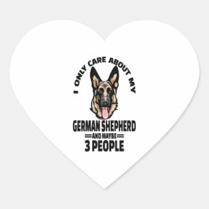 Stickers Berger Allemand - Je Ne Me Soucie Que De 