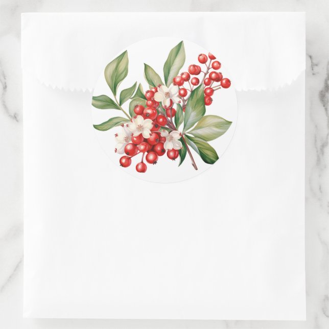 Stickers Berry d'hiver (Sac)