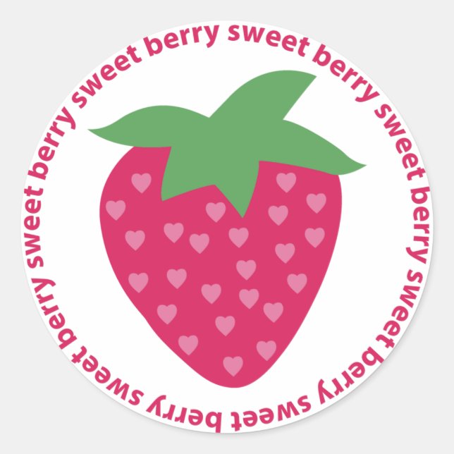 Stickers Berry Sweet (Devant)