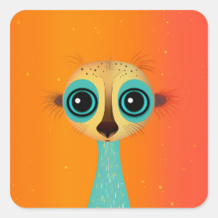 Stickers Big Eyed Buddy