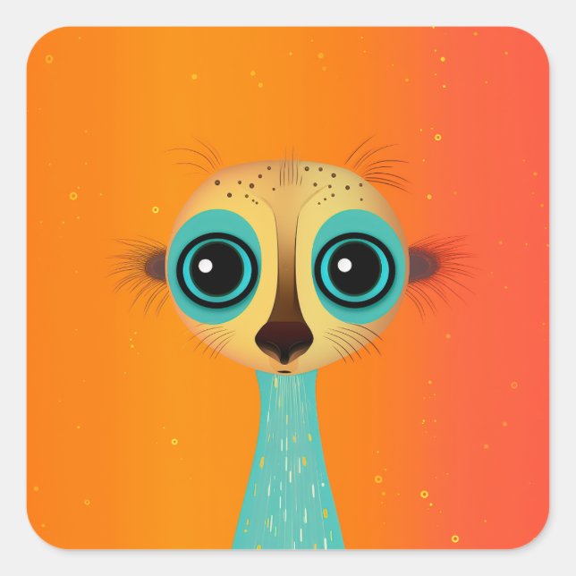 Stickers Big Eyed Buddy (Devant)