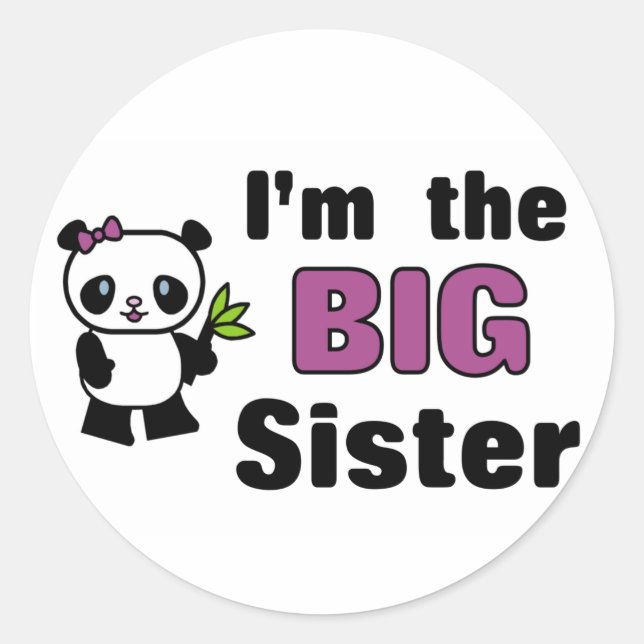 stickers Big Sister (Devant)