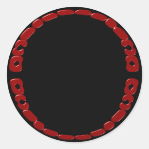 Stickers Bite Zombie