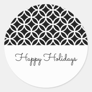 Stickers Black Classy Diamond Holiday