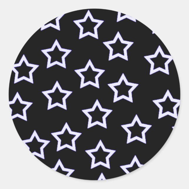 Stickers Black stars (Devant)