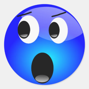 Stickers Blue Emoji
